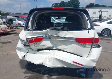 2016 Honda Odyssey Ex-L из США, поврежденный, VIN 5FNRL5H63GB057602